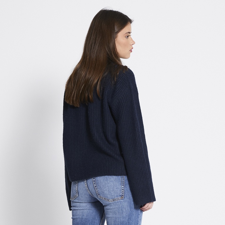 Rippenstrick-Cardigan "Zip Cardigan" Rippenstrick-Cardigan "Zip Cardigan"